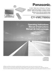 Panasonic CY-VMC7000U Manuel D'instructions