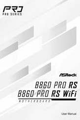 ASROCK B860 PRO RS Manuel D'utilisation