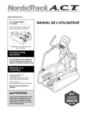 NordicTrack 23896.0 Manuel De L'utilisateur