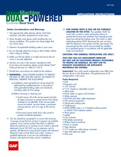 GAF Green Machine Instructions