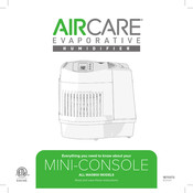Aircare MA0800 Mode D'emploi