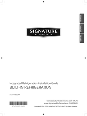 Signature Kitchen Suite SKSFD3604P Guide D'installation