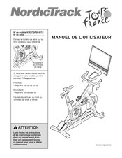 Nordictrack Tour de France Manuel De L'utilisateur