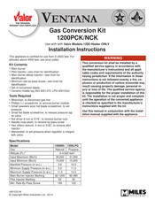 Valor VENTANA Serie Instructions D'installation