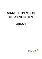 emuca ARM-1 Manuel D'emploi Et D'entretien