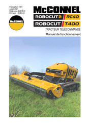 McConnel ROBOCUT 2 RC40 Manuel De Fonctionnement