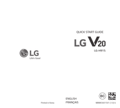 LG H915 Guide De Démarrage Rapide