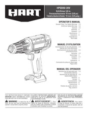 Hart HPDD50 20V Manuel D'utilisation