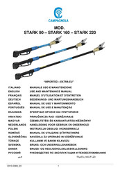 CAMPAGNOLA STARK 160 Manuel D'utilisation Et D'entretien