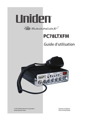 Uniden Bearcat PC78LTXFM Guide D'utilisation