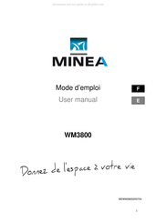 Minea WM3800 Mode D'emploi