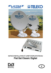 Teleco Flat Sat Classic Digital Notice D'installation