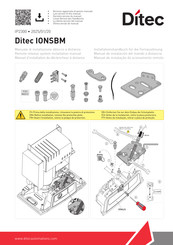 Ditec IONSBM Manuel D'installation