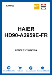 Haier HD90-A2959S Manuel D'utilisation