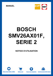 Bosch 2 Serie Manuel D'utilisation