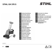 Stihl GH 370 S Manuel D'utilisation