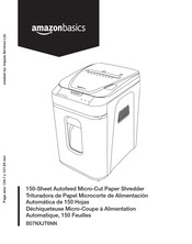 Amazon Basics B07NXJT6NN Mode D'emploi