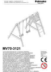 Lemeks Palmako MV70-3121 Instructions De Montage