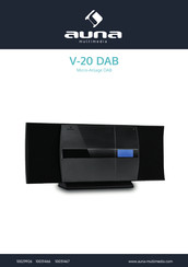auna V-20 DAB Mode D'emploi
