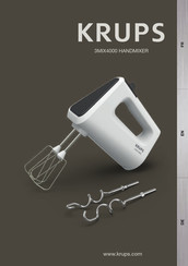 Krups 3MIX4000 Mode D'emploi