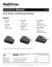 Liberty Pumps LCU-SP220S Manuel D'installation
