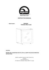 Igloo FRW154C Manuel D'instructions
