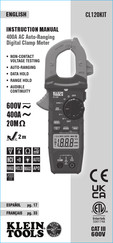 Klein Tools CL120KIT Manuel D'instructions