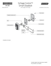 Schlage Control BE467F Instructions D'installation