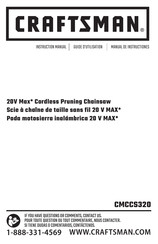 Craftsman CMCCS320B Guide D'utilisation