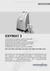 Weinmann OXYMAT 3 Mode D'emploi