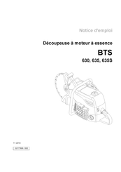 Wacker Neuson BTS 630 Notice D'emploi