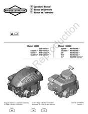 Briggs & Stratton Classic 450 Serie Manuel De L'opérateur