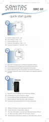 Sanitas SBC 53 Guide De Démarrage Rapide