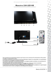 Packard Bell Maestro 230 LED HD Mode D'emploi