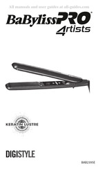 BaByliss PRO 4rtists DIGISTYLE BAB2395E Mode D'emploi