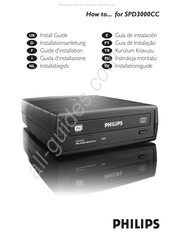 Philips SPD3000CC Guide D'installation
