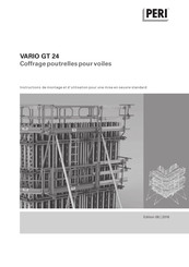 Peri VARIO GT 24 Instructions De Montage Et D'utilisation