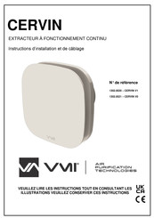 VMI CERVIN V1 Instructions D'installation