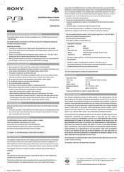 Sony DUALSHOCK 3 Manuel D'instructions