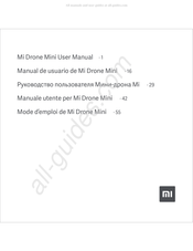 Xiaomi Mi Drone Mini Mode D'emploi