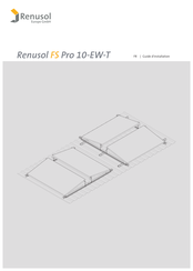 Renusol FS Pro 10-EW-T Guide D'installation