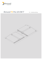 Renusol FS Pro 10-EW-T Manuel D'installation