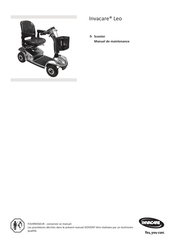 Invacare Leo Manuel De Maintenance