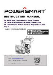 Power smart PSSAM24BS Manuel D'instructions