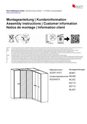 Rauch Vandor M2861 Notice De Montage