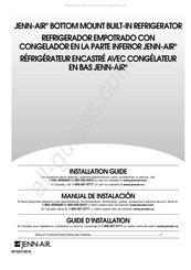 Jenn-Air JB36NXFXLW00 Guide D'installation