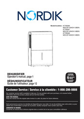 NORDIK MDCDP-60AEN1-BB0N Guide De L'utilisateur