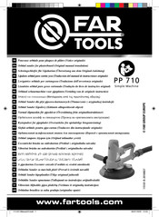 Far Tools PP 710 Notice Originale