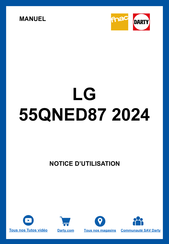 Lg 55QNED87 Manuel D'utilisation