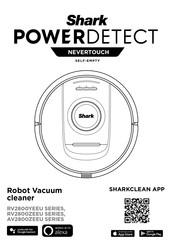 shark PowerDetect Nevertouch AV2800ZEEU Serie Manuel D'utilisation